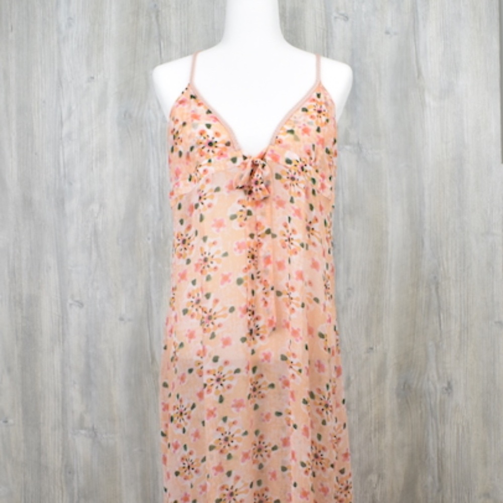 LC Lauren Conrad Beach Shop Maxi Cover-Up Small - Picture 2 of 10